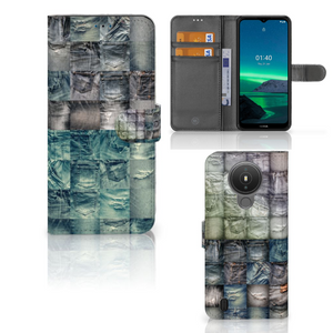 Wallet Case met Pasjes Nokia 1.4 Spijkerbroeken