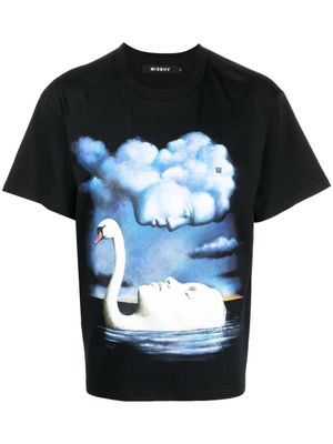 MISBHV t-shirt à imprimé graphique - Noir
