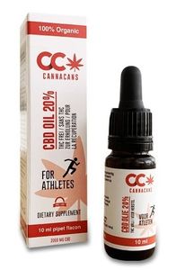 Cannacans CBD Olie 20% atleten (10 ml)