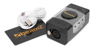 BeamZ 154.102 kabeladapter/verloopstukje DMX USB-C Zwart