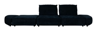 Zuiver 4,5-zits Bank 'Hunter' kleur Navy