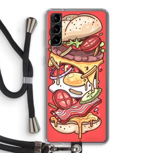 Diet Coke Please: Samsung Galaxy S21 Plus Transparant Hoesje met koord