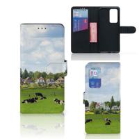 Huawei P40 Pro | Telefoonhoesje | Met pasjeshouder | Koeien
