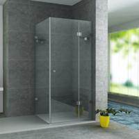 Douchecabine Aloni Anti-kalk | 80x80x190 cm | 1 Draaideur | Helder glas | Chroom
