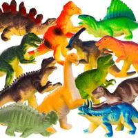 Dinosaurussen speelset - 12x stuks - dinosaurus speelgoed - dino - speelfiguren - voor kinderen