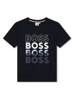 BOSS Kidswear t-shirt en coton à logo imprimé - Bleu - thumbnail