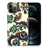 Siliconen Hoesje iPhone 12 Pro Max Barok Flower