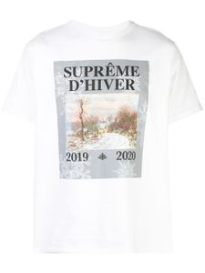 Supreme t-shirt à imprimé graphique - Blanc