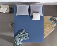 Dreamhouse Enkel Jersey 135 gr. Hoeslaken Blauw 190/200 x 200/220 cm