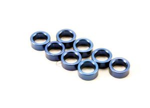 Spacer, pushrod (aluminum, blue) (use with 5318 or 5318x pushrod and 5358 progressive 2 rockers) (8)