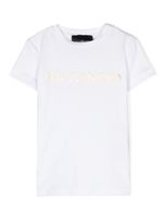 John Richmond Junior t-shirt en coton à logo imprimé - Blanc - thumbnail