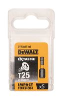 DeWalt Accessoires IMPACT Torsion 25mm Torx T25  - DT7382T-QZ - thumbnail