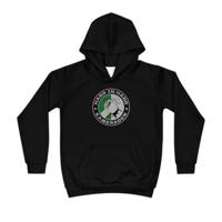 Hoodie regular zwart - kids - Groen wit - Hand in Hand
