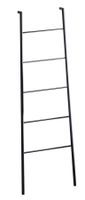 Sapho Industrial stalen ladder 55x170cm mat zwart