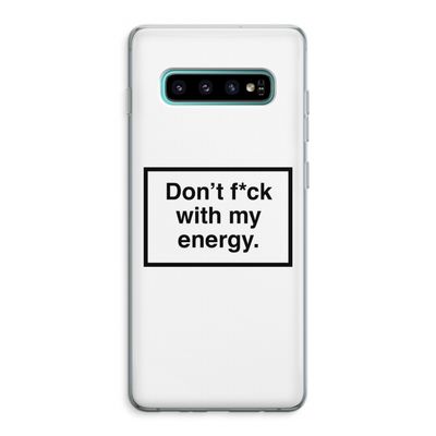 My energy: Samsung Galaxy S10 Plus Transparant Hoesje