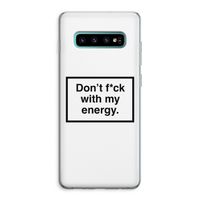 My energy: Samsung Galaxy S10 Plus Transparant Hoesje