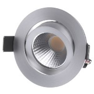 12261253  - LED ceiling spotlight aluminum matt 7W, 12261253