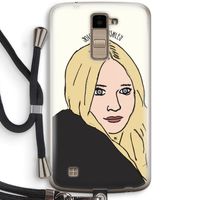Ashley: LG K10 (2016) Transparant Hoesje met koord