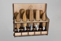 Beavercraft Beavercraft S52 Houtsnijgereedschap Set van 10 Messen en Beitels met opbergsysteem