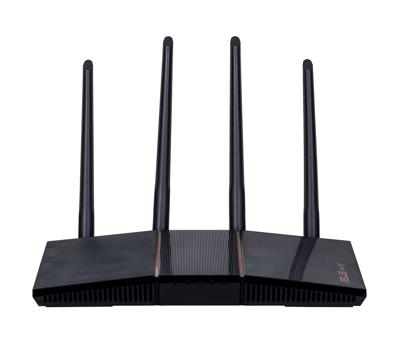 ASUS RT-AX57 draadloze router Gigabit Ethernet Dual-band (2.4 GHz / 5 GHz) Zwart