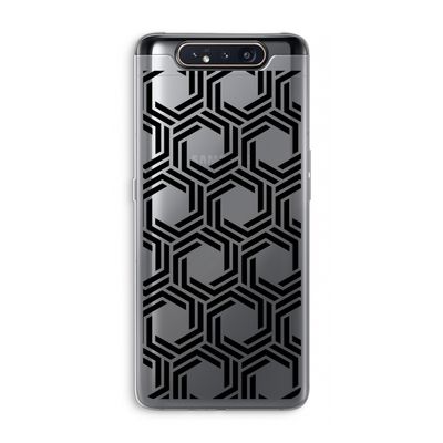 Geometrisch patroon: Samsung Galaxy A80 Transparant Hoesje