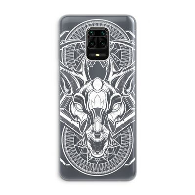 Oh Deer: Xiaomi Redmi Note 9 Pro Transparant Hoesje