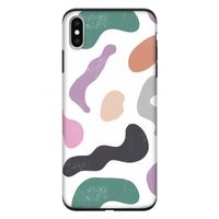 Memphis Shapes: iPhone XS Max Tough Case