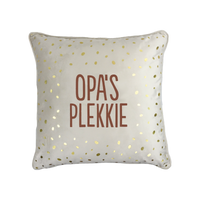 Sierkussen - Opa&apos;s plekkie