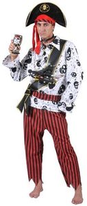 Carnavalskostuum: Piratenpak 5-delig Brett