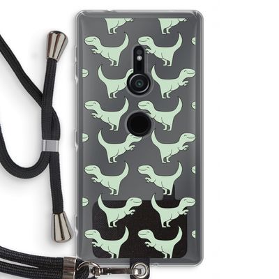 Dinos: Sony Xperia XZ2 Transparant Hoesje met koord