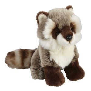 Knuffel wasbeer grijs 18 cm knuffels kopen