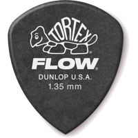 Dunlop Tortex Flow Pick 1.35mm plectrumset (12 stuks) - thumbnail