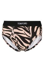 TOM FORD slip à taille logo - Tons neutres - thumbnail