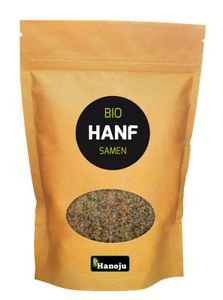 Hanoju Hennep zaden paper bag bio (1 Kilogr)