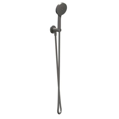 IVY Glijstangset - met handdouche - verstelbaar - 3 standen - doucheslang 150cm - Geborsteld metal black PVD 6901146