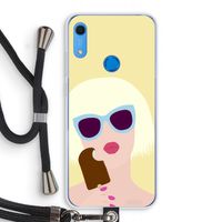 Ice cream: Huawei Y6s Transparant Hoesje met koord Ice cream: Huawei Y6s Transparant Hoesje met koord