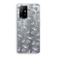 Poezen: Oppo A95 5G Transparant Hoesje
