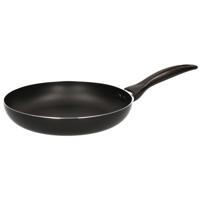Koekenpan - zwart - D24 cm - aluminium - met dubbel antiaanbaklaag - pannen