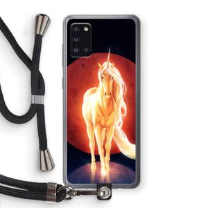 Last Unicorn: Samsung Galaxy A31 Transparant Hoesje met koord