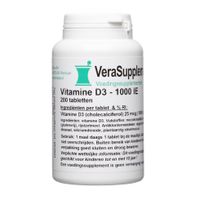 VeraSupplements Vitamine D3 25mcg - thumbnail