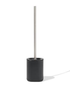 HEMA Toiletborstel Siliconen Zwart (zwart)