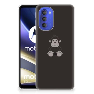 Motorola Moto G51 5G Telefoonhoesje met Naam Gorilla Motorola Moto G51 5G Telefoonhoesje met Naam Gorilla