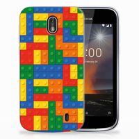 Nokia 1 TPU bumper Blokken - thumbnail