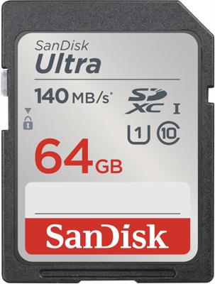 SanDisk Western Digital Ultra 64GB SDXC Memory Card