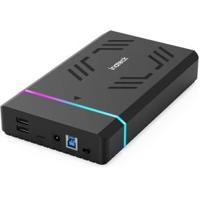 Inateck FE3003 HDD-/SSD-behuizing Zwart 2.5/3.5