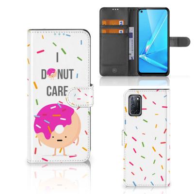 OPPO A72 | OPPO A52 | Book Cover | Donut Roze