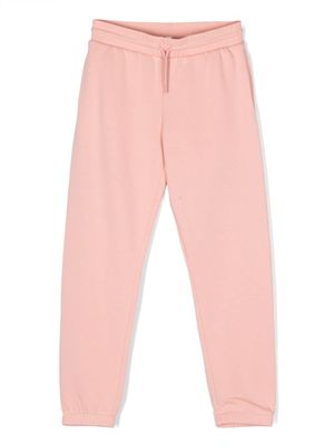 Kenzo Kids pantalon de jogging à logo imprimé - Rose
