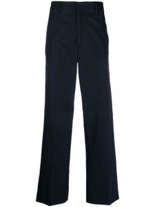 Barena pantalon droit à taille mi-haute - Bleu