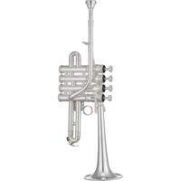 XO 1700-RSS (verzilverd goudmessing) Bb/A piccolotrompet - thumbnail