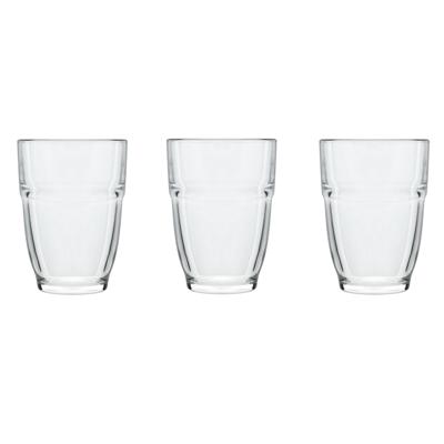 Waterglazen/drinkglazen - 6x - glas - 265 ml - D7 x H10 cm